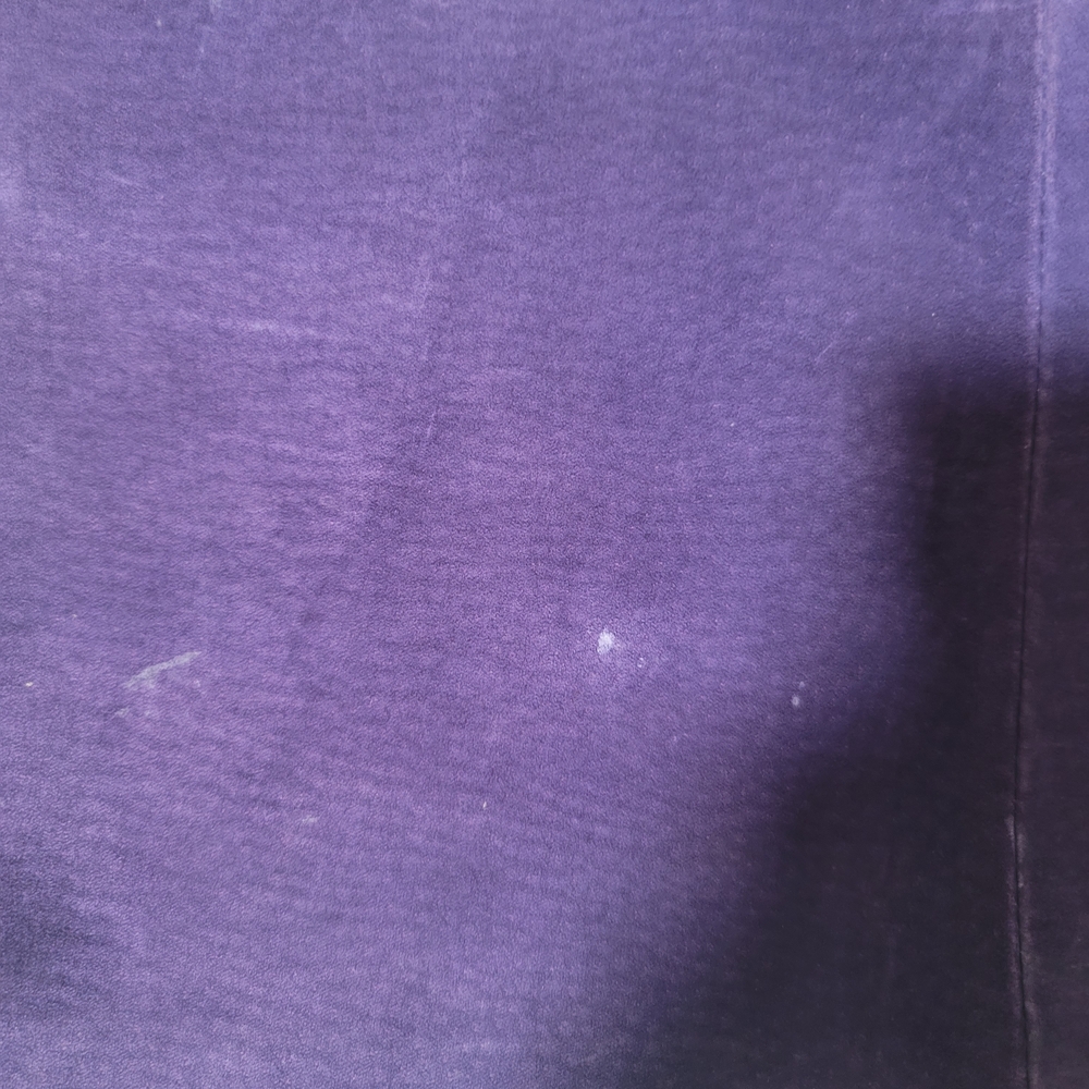 Vintage Express Purple Suede Skirt - Picture 7 of 12